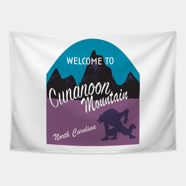 Get Wild on Cunanoon Mountain! Tapestry by Martin & Brice