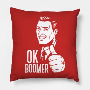 OK BOOMER Pillow