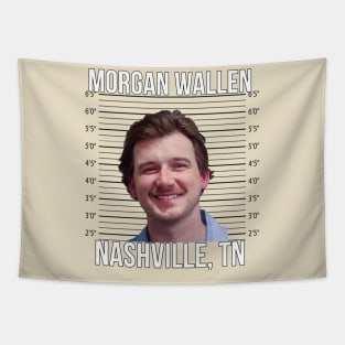 Morgan Wallen Mugshot Tapestry