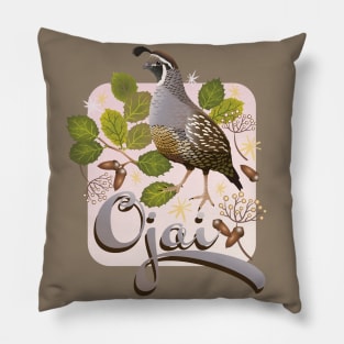 Ojai Quail Pillow