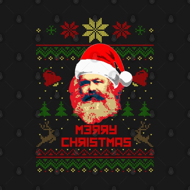 Karl Marx Merry Christmas by Nerd_art