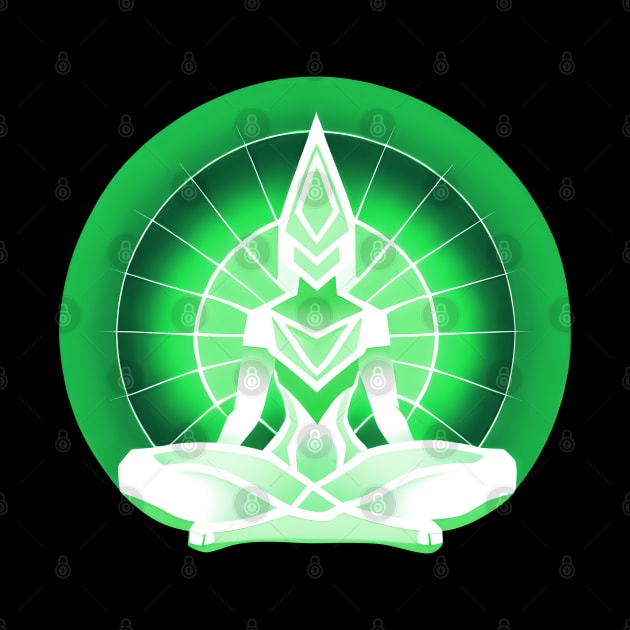 Aura Green Meditation 06 by CGI Studios