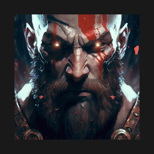 The God of War by PixelPusherArt