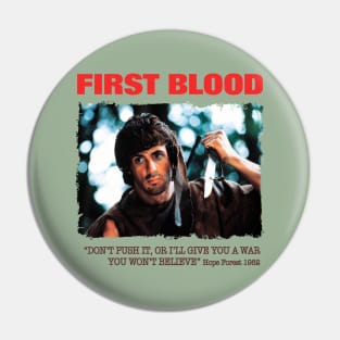 John Rambo First Blood Pin