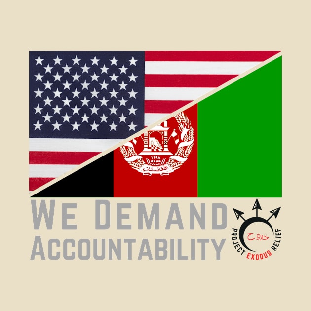 PER 53 grey text (BACK) DEMAND ACCOUNTABILITY by Pro Exodus Relief 