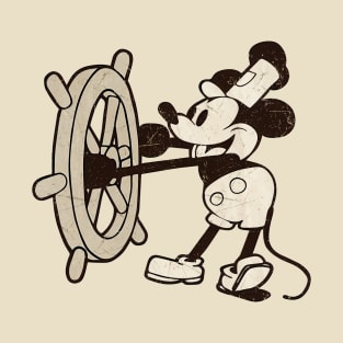 Steamboat Willie Vintage T-Shirt