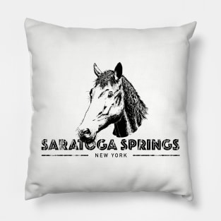 Saratoga Springs New York Pillow