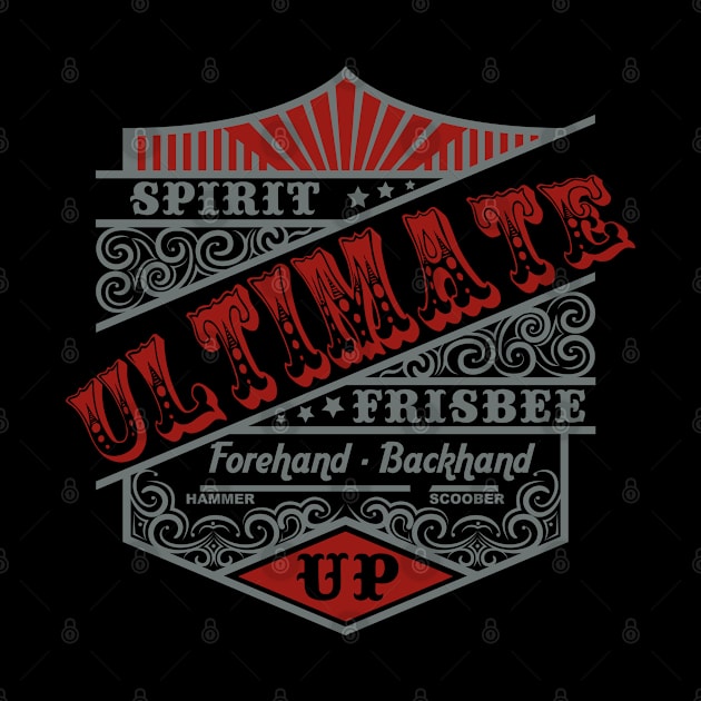 Ultimate Frisbee Vintage by CTShirts