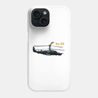 Ka-50 Black Shark Russian Helicopter Phone Case