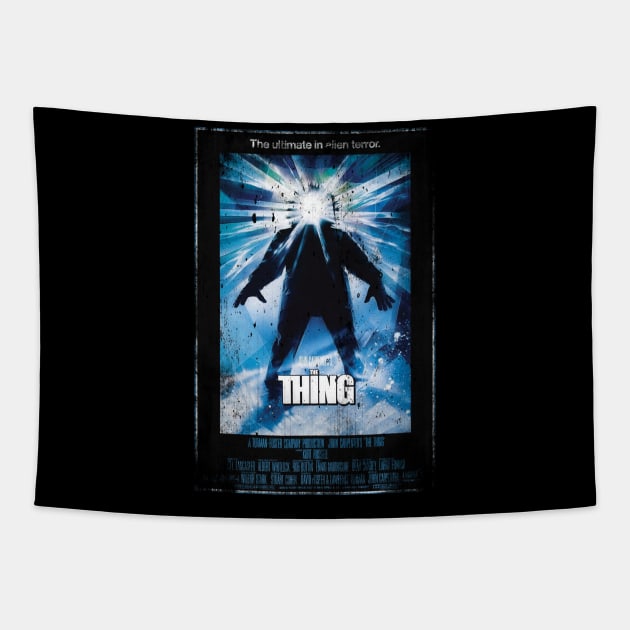 The Thing movie poster Tapestry by 1208