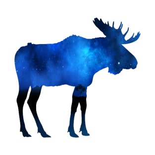 Moose at night T-Shirt