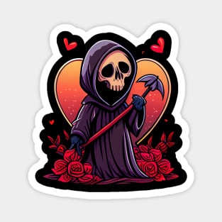 Valentine Grim Reaper Magnet