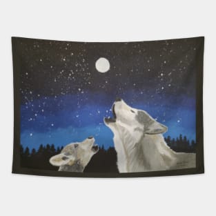 I love you to the Moon Tapestry