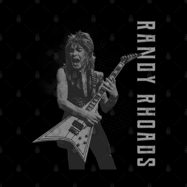 Randy Rhoads // Illustrations by Degiab