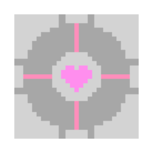 Companion Cube T Shirts Teepublic