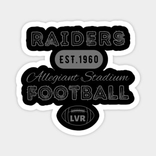 Las Vegas Football Vintage Style Magnet