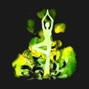 Yoga light lime T-Shirt