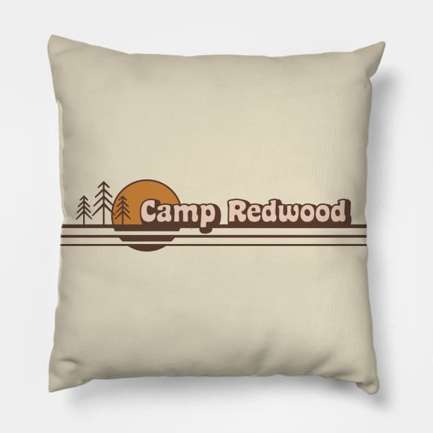 California Camp 1970 Pillow by Heyday Threads