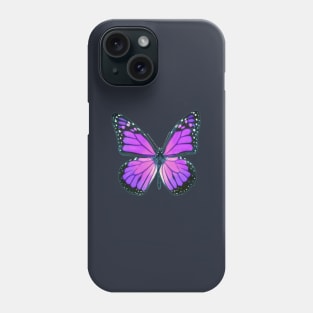 Ultraviolet Butterfly Phone Case