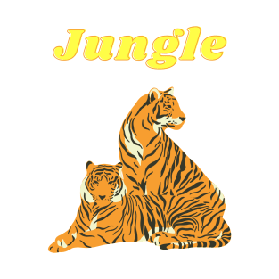 King of the Jungle Design, Tiger Shirt, Tiger Gifts T-Shirt