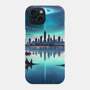 Out of this World - Magical Nighttime Skyline Phone Case