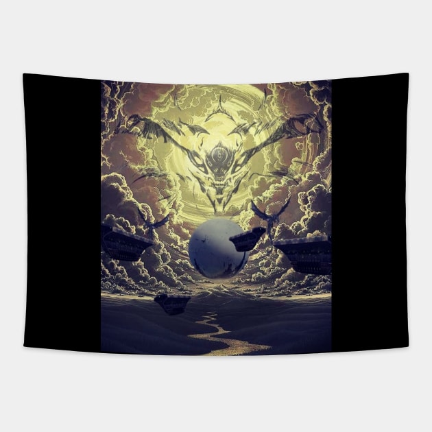 Dark Destiny Tapestry by ZuleYang22