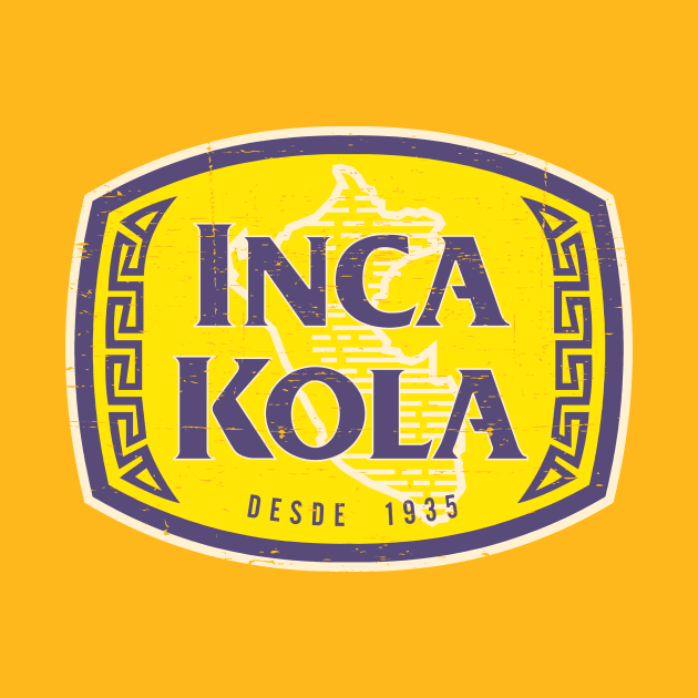 Inca Kola - logo - Est 1935 - Vintage design by verde
