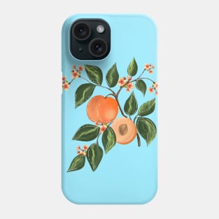 Peach pattern 2 Phone Case