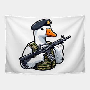 Tactical Goose Tapestry