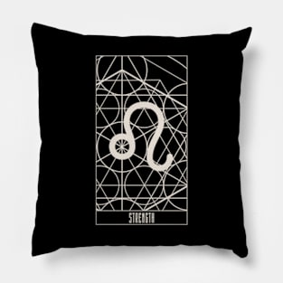 Strength: "Serenity and Power" Pillow