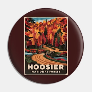 Autumn in the Hoosier National Forest Indiana Pin