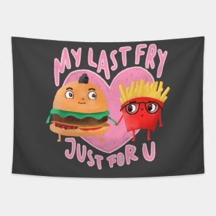 Valentine's: Las fry just for u Tapestry