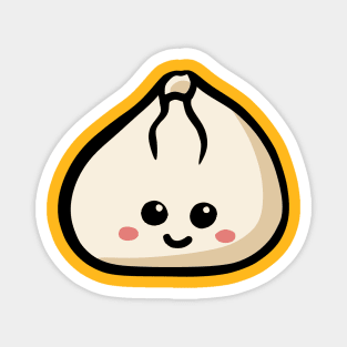 Happy Bao Kawaii Dumpling Magnet