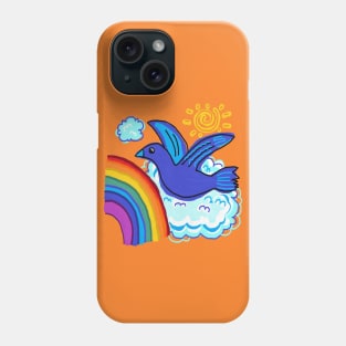 bird gliding Phone Case