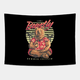 Summer Chillin - Summer Tee - Beastly Streetwear Tapestry