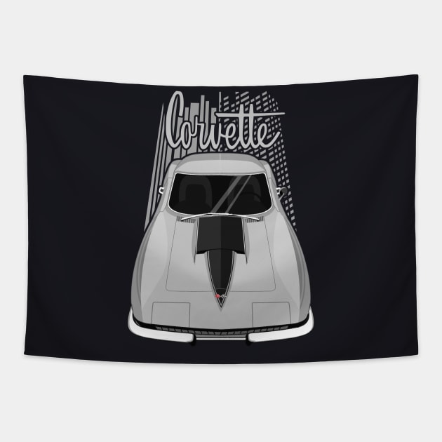 Corvette C2 - Silver Tapestry by V8social