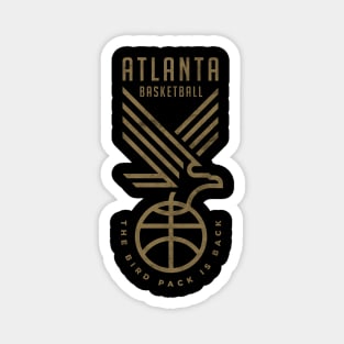 Atlanta Basketball, The Bird Pack is Back, Hawks Fan Magnet