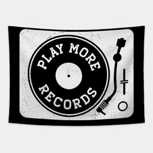 Vintage Play More Records Turntable // Vinyl Record Collector // Vinyl Junkie Music Lover B Tapestry