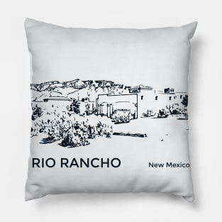 Rio Rancho New Mexico Pillow