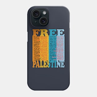 Free Palestine,Palestine cities, Palestine solidarity,Support Palestinian artisans,End occupation Phone Case