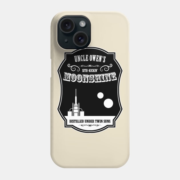 Uncle Owen's Moonshine Phone Case by GloopTrekker