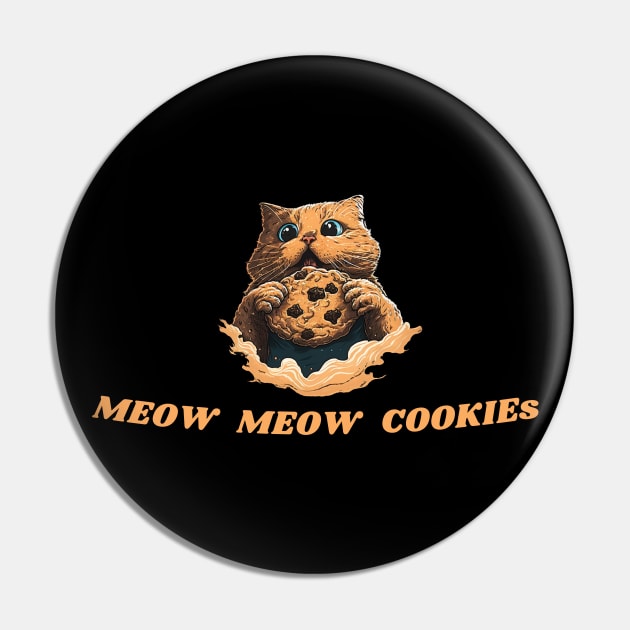 Meow Meow Cookies Pin by Starry Street