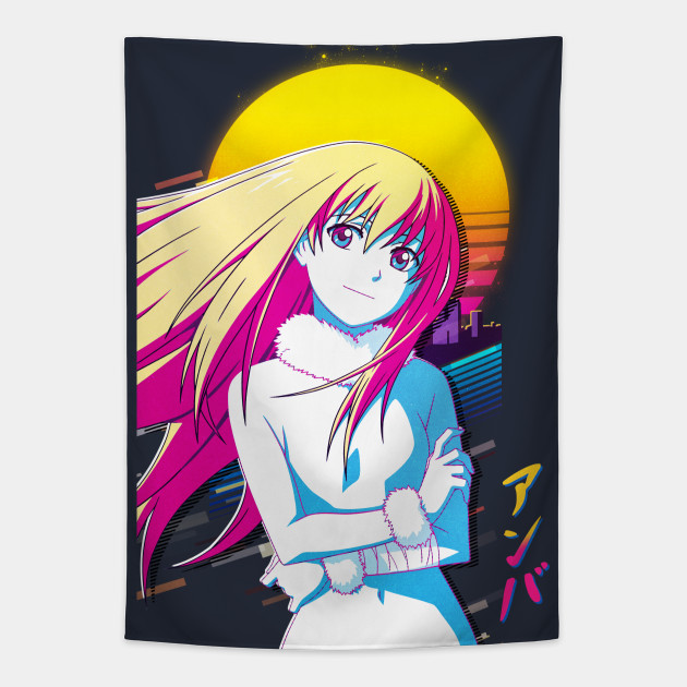 Darker Than Black Amber Darker Than Black Tapestry Teepublic