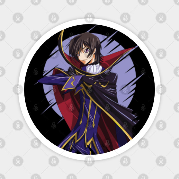 Code Geass Lelouch Vi Britannia Code Geass Magnet Teepublic