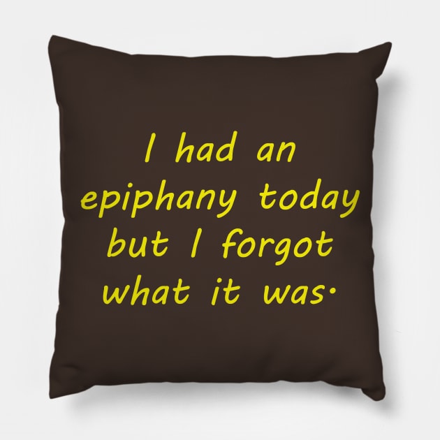 Epiphany Pillow by pasnthroo