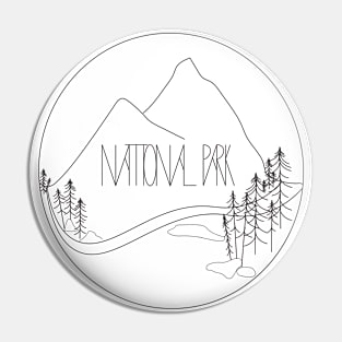 National Park Pin