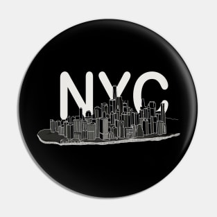 Manhattan, New York City Light Pin