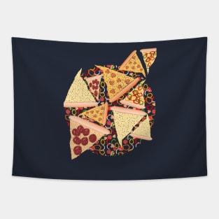 Pizza Pattern No. 1 Tapestry