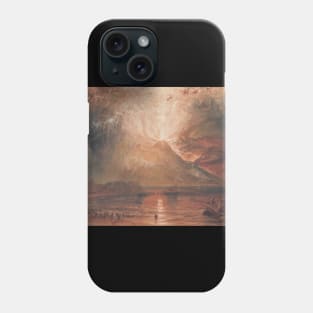 Vesuvius in Eruption Phone Case