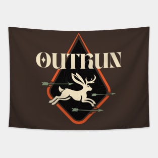 Outrun - Trail Running Society Tapestry